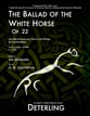 The Ballad of the White Horse, Op. 22 Vocal Solo & Collections sheet music cover